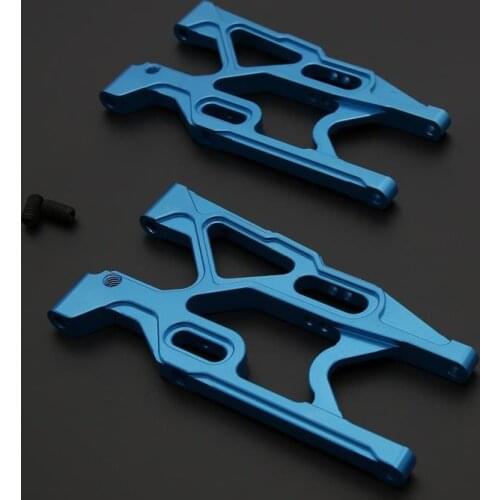 CNC Alloy Rear Lower Suspension A-Arm Set for 1/5 LOSI 5IVE-T 5T Rovan LT