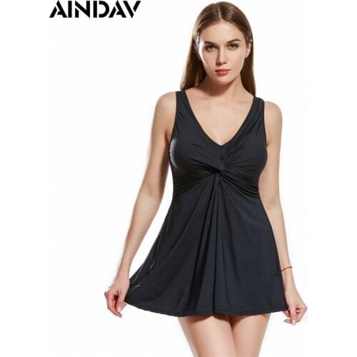 Brand Swimming Dress Push Up Ruffle One Piece Bathing Suit Sexy Monokini Women One Piece Swimwear Quality Beach Swimsuit Plus