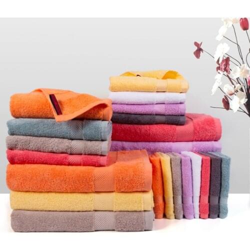 Soft Towel Set 100% Cotton Bath Towel Hand Towel Super Absorbent Towel Hotel Quality Bathroom Towel Cotton Towels Bath Towel