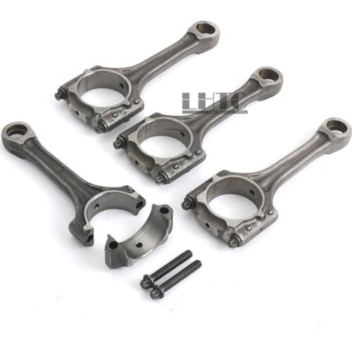 06D198401C 4x OE Crankshaft Conrod Connector Connecting Rod For AUDI A3 A4 V W G TI Passat 2.0 TFSI BPY