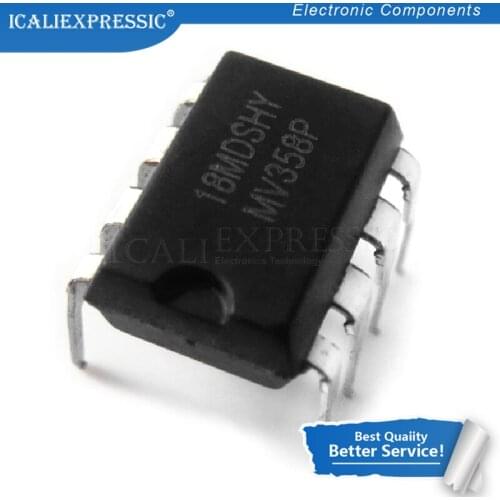 10PCS LMV358P DIP8 LMV358 DIP-8 MV358 DIP