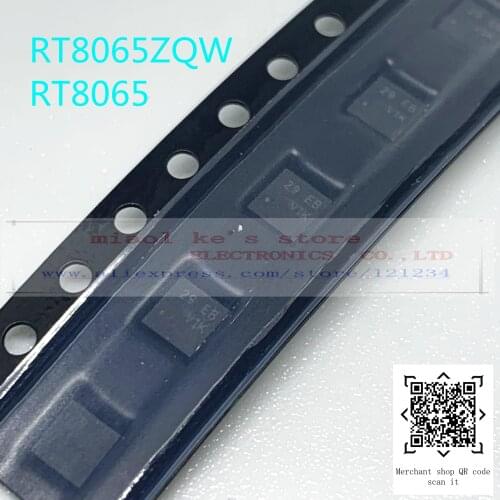 [ 5pcs-50pcs ]100%New original: RT8065ZQW RT8065 (29 EG 29 EF 29 ED ...) - IC REG BUCK ADJUSTABLE 3A 8WDFN