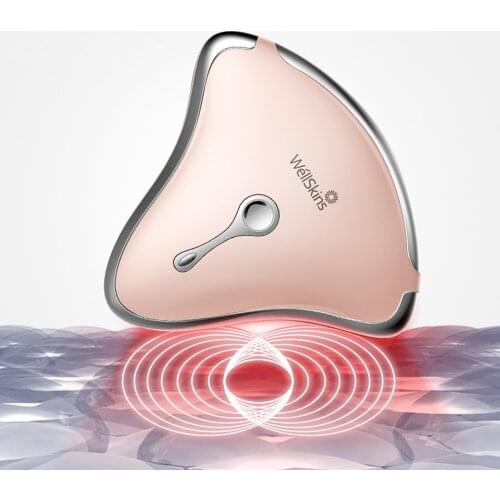 Portable Face Massager Electric Beauty Tool Heat High Frequency Vibration Facial Device Skin Tightening Lifting Beauty Machine