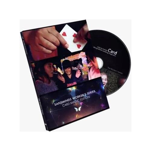 Free shipping! Pasteboard change (DVD+Gimmick) - Card Magic Tricks,Close Up,Magic Accessories,Stage,Fun,Illusions,Magia Toy,Joke