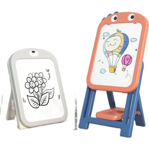 Childrens Drawing Board Baby Home Small Blackboard Dust-free Magnetic Bracket Type Writing Board Erasable Graffiti Board