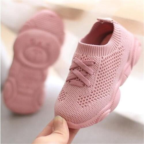 Kids Shoes Antislip Soft Bottom Baby Sneaker Casual Flat Sneakers Shoes Children size Girls Boys Sports Shoes size22-27