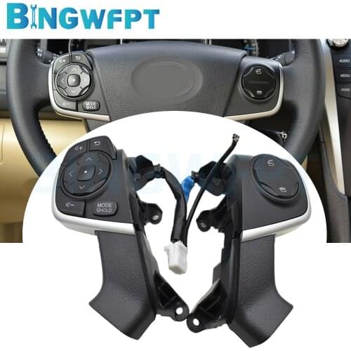 Steering Wheel Button Bluetooth Phone Cruise Control Volume For Toyota Camry (HYBRID) ACV51 ASV5 AVV50 GSV50