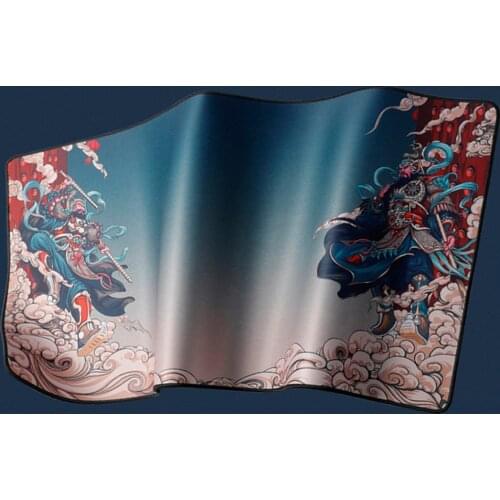Traditional China Style Large Size Mouse Pad Natural Rubber Precision Seaming Anti Slip Table Mat Gaming Mousepad 800x400x3mm