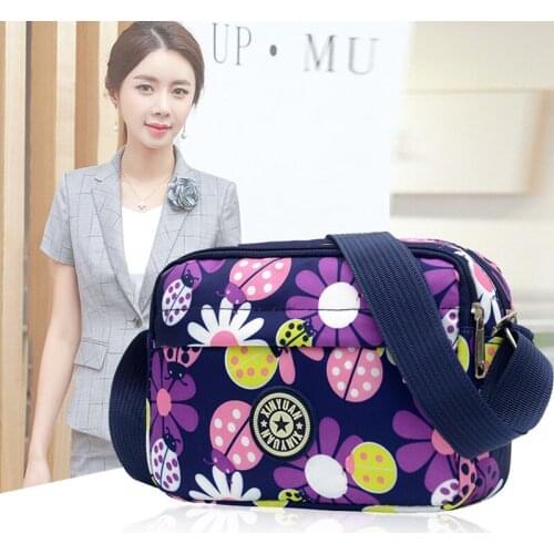 Fashion Summer Womens Bag New Single Shoulder Small Crossbody Bag Leisure Womens Messenger Bag Mini Canvas Mobile Phone Bag