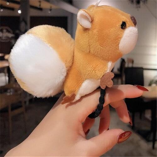 Middel 12CM Approx. New Squirrel Stuffed Plush TOY DOLL , Animal Toy
