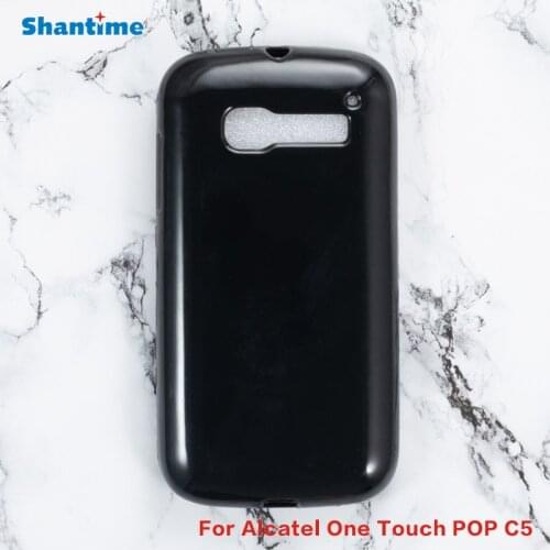 For Alcatel One Touch POP C5 Gel Pudding Silicone Phone Protective Back Shell For Alcatel One Touch POP C5 Soft TPU Case