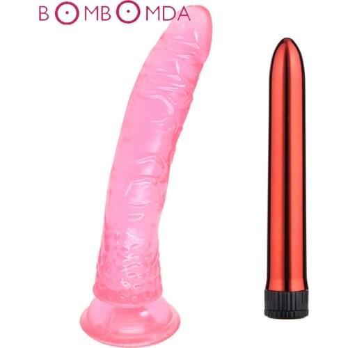 Silicone Realistic Dildo Vibrator Sex Toys for Women Clitoris Stimulation Vagina Massager G Spot Sex Products Female Masturbator