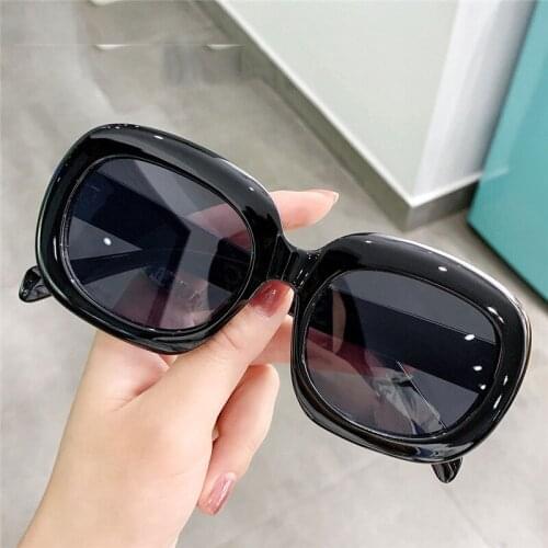 New riveted sunglasses women wide - rimmed sunglasses men and women fashion sun glasses street photo sunglasses