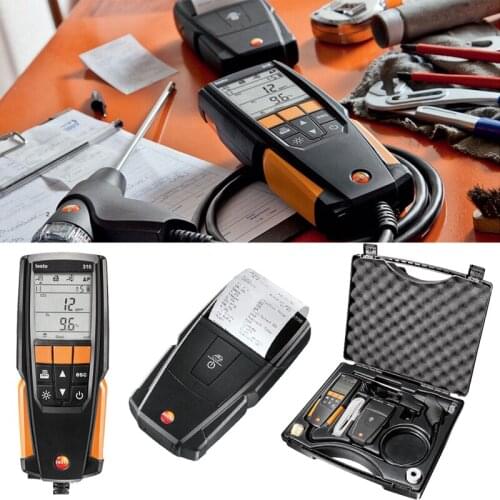 Tak map) Boiler flue gas Analyzer testo310 combustion efficiency Testing CO/O2 tester