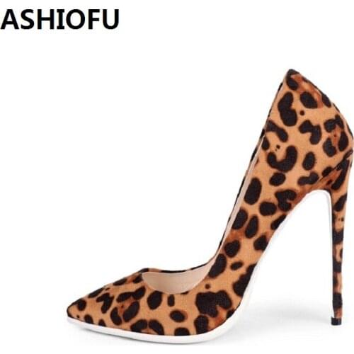 ASHIOFU Wholesale Womens Stiletto Heel Pumps Party Prom Dress Shoes Pointed Toe Slip-on Sexy Club Fashion Evening Court Shoes