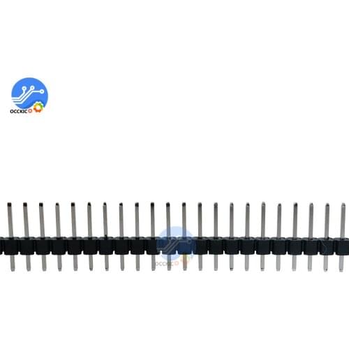 5Pcs 40Pin 2.54mm Single Row Pin 40Pin Header Strip