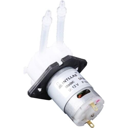 DC 12V D3 Peristaltic Dosing Pump 3x5mm DIY Head Tube For Lab Analytical Liquid
