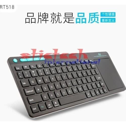 By dhl or ems 10pcs K18 Large Size 2.4GHz Wireless Multimedia Mini Keyboard Touchpad ,For PC,Smart TV,HTPC IPTV,Android Box