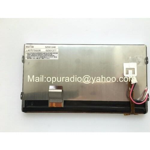 Free post 7inch LCD display LQ070T5GG06 with touch screen digitizer for Alpine W505 Accord IX35 car GPS navigation LCD monitor