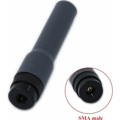 SF20 dual band antenna UHF VHF Soft antena SMA male 144/433Mhz 2.15dBi for BAOFENG UV-3R antenna Yaesu Linton Woxun radios