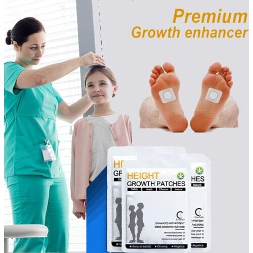 Greenpeople Effective Heightening Foot Patches Bone Growth Adult&Youth Chinese Herbal Medicine Increase Height Growth Products
