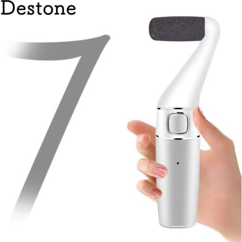 Destone FeetCare #7 Electronic File for Heels Pedicure Tools 1200mAh Rechargeable Electronic Callus Remove Feet Cleaner 2 Speeds