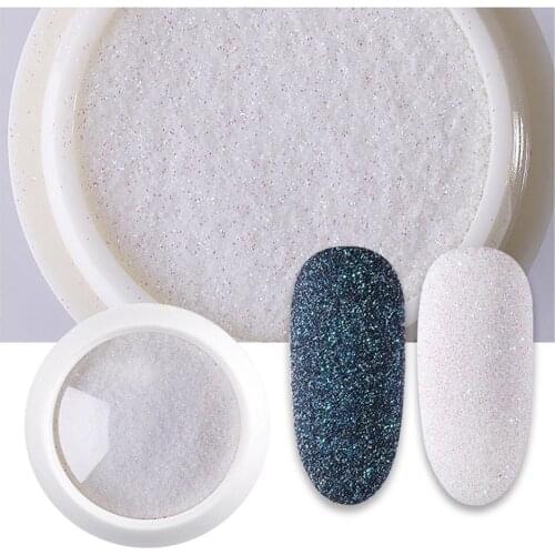 1 Box Holographics Nail Powder Glitter Holo Laser Gradient Nail Powder Chrome Dust Manicur Sparkling Nail Art Decoration