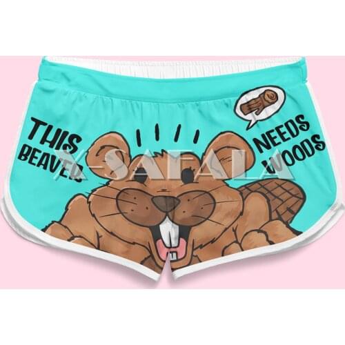 Girls Summer Hot Short Pants For Sport Women Running Shorts Workout Yoga Short Pants Athletic Elastic Waist Jogger Booty -6