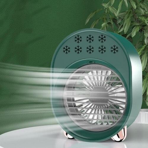 Office Air Cooler Fan Air Conditioning Humidification Portable Desktop Misting Cooling Fan for Home