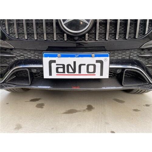 Suitable for the New Mercedes Benz Gle Class Modified Carbon Fiber Front Side Skirt and Rear Lip Tail