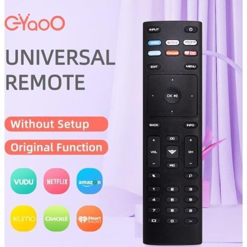 Remote Control For Vizio TV D24F-F1 D32FF1 D43F-F1 E55U-D0 E55UD2 E55-D0 E55E1 XRT136
