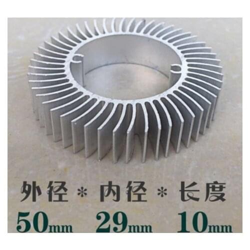 3W 4W LED Lamp bead Radiator 2/ 3 hole Aluminium Alloy Heat Radiator diameter 50*29*10/30/40/50mm Cooler High-power led heatsink