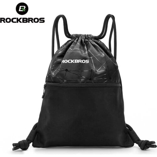 ROCKBROS Sports Backpack Drawstring High Capacity Gym Bag Outdoor Training Men Women Cycling Storage Bag Multipurpose Yoga Bag
