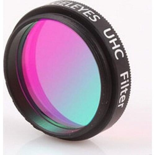 Universal Optical Ultra High Contrast Filter 1.25 inches 31.7mm Optical Glass UHC Filter for Astronomical Telescope