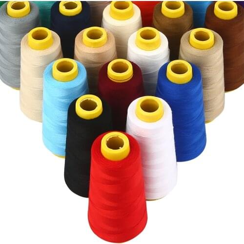 2500 Yards High Speed Sewing Thread Polyester Sewing Thread Type Manual Line Fabric Knitted Underwear Lock Line Dedicated