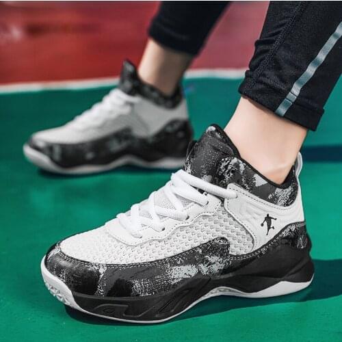 Kids Basketball Shoes Boys Sneakers Basket Shoes Big Children High Top Outdoor Sports Shoes Trainers Kids Casual Sport Sneakers