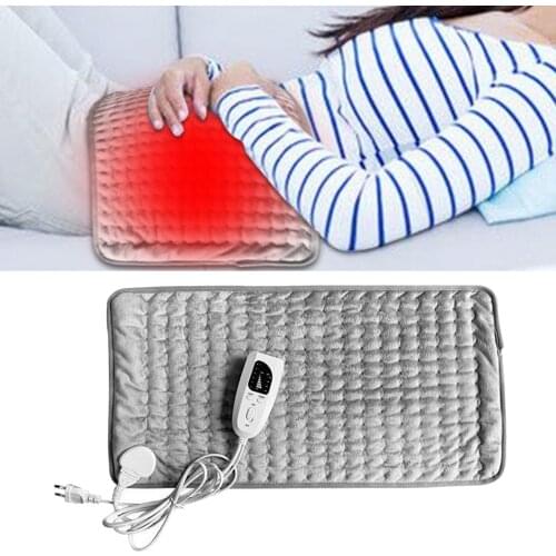 Large Electric Heating Pad, for Back Pain and Cramps Relief, Auto Shut Off, Heat Pad Therapy, EU Plug