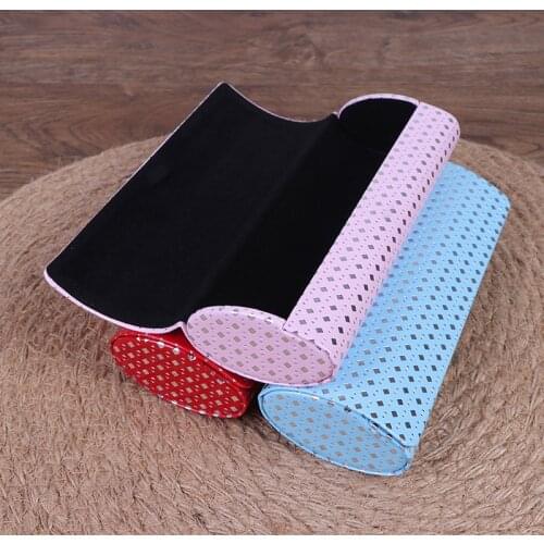 Hard Glasses Case Spectacle Box Eyeglasses CaseOval Magnet EyeReading Handmade Box For Women Iron Sheet Optical Bag Myopia Box
