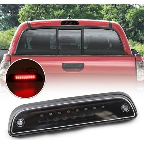 Additional Brake Led Lights For Toyota Tacoma 1995 To 2017 Help Flash Car Emergency Light Exterior Red Signal Lights Car Lamps