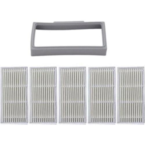 HEPA Filter Frame Rubber Seals for Proscenic kaka Series 790T/780t / Alpaca Plus Robotic Vacuum Cleaner Spare Parts Accessories