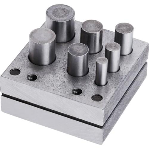 Square Nest As Nest Anvil Big Punch Round Beads Gold Silver Copper Bells Gold Tools Jewelry Equipment