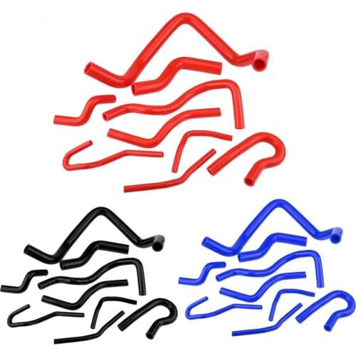9pcs Silicone Auto Radiator Hose Kit for D15 D16 SOHC EG/EK 1992-2000