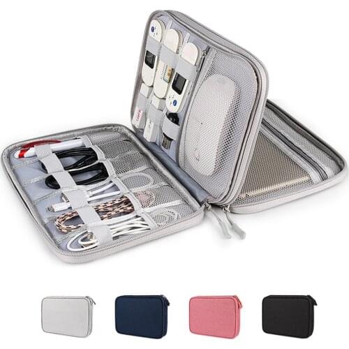 Portable Cable Digital Storage Waterproof Bags Organizer USB Mouse Gadgets Charger Power Battery U disk Bag Case Accessories