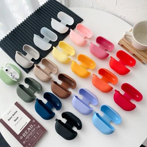 Candy Color Washable Dust-proof Protective Cover Silicone Case Full Shell for Huawei Freebuds Pro TWS Wireless Earphone