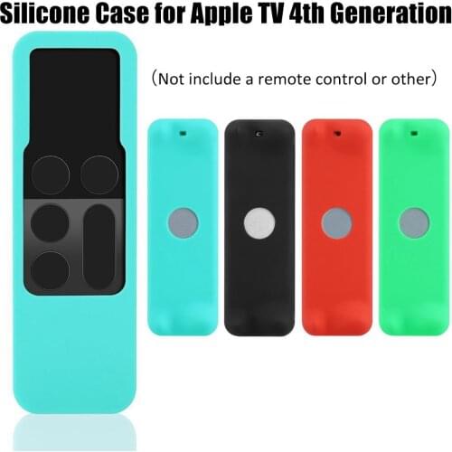 Remote Controller Silicone Dustproof Cover Home Storage Protective Case For Apple TV Remote Controller Case For Apple TV 4 4th