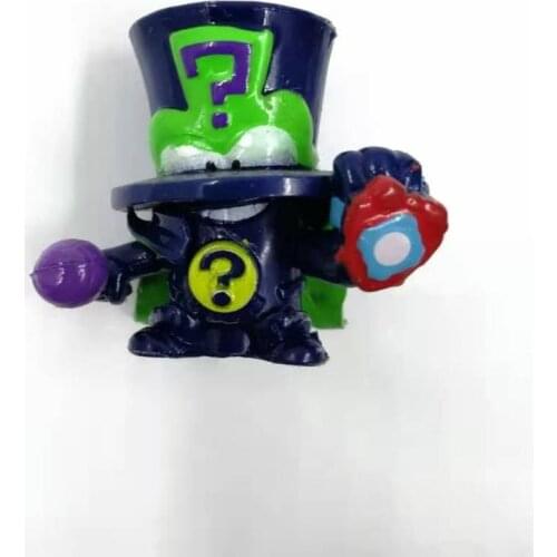 Superzings Ultra Rare Enigma Action Figures Dolls 3cm Super Zings Superthings Collection Toys Model for Kids Playing Gift