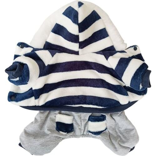 Warm Winter Pet Dog Coat Clothes Thickness Puppy Jumpsuits Overall Fleece Small Dog Clothes Pet Outfit Clothing