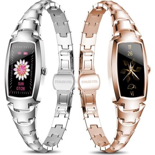 Diliberto H8pro Women Smart Watch Waterproof Womens Watches Heart Rate Blood Pressure Monitor lady Smartwatch For Android IOS