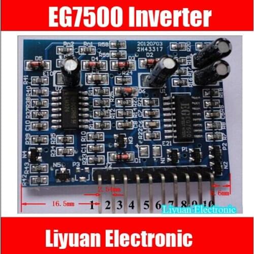 10PCS/LOT 100% NEW EG TL494 / 7500 inverter boost driver board EG7500