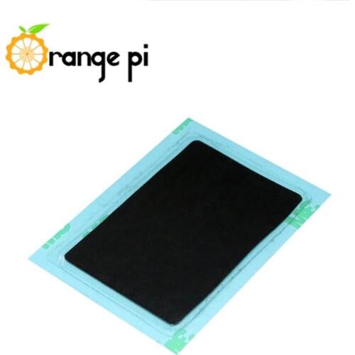 2 pcs/Set Orange PI Graphite heat sink,use on the part of CPU of Orange pi board